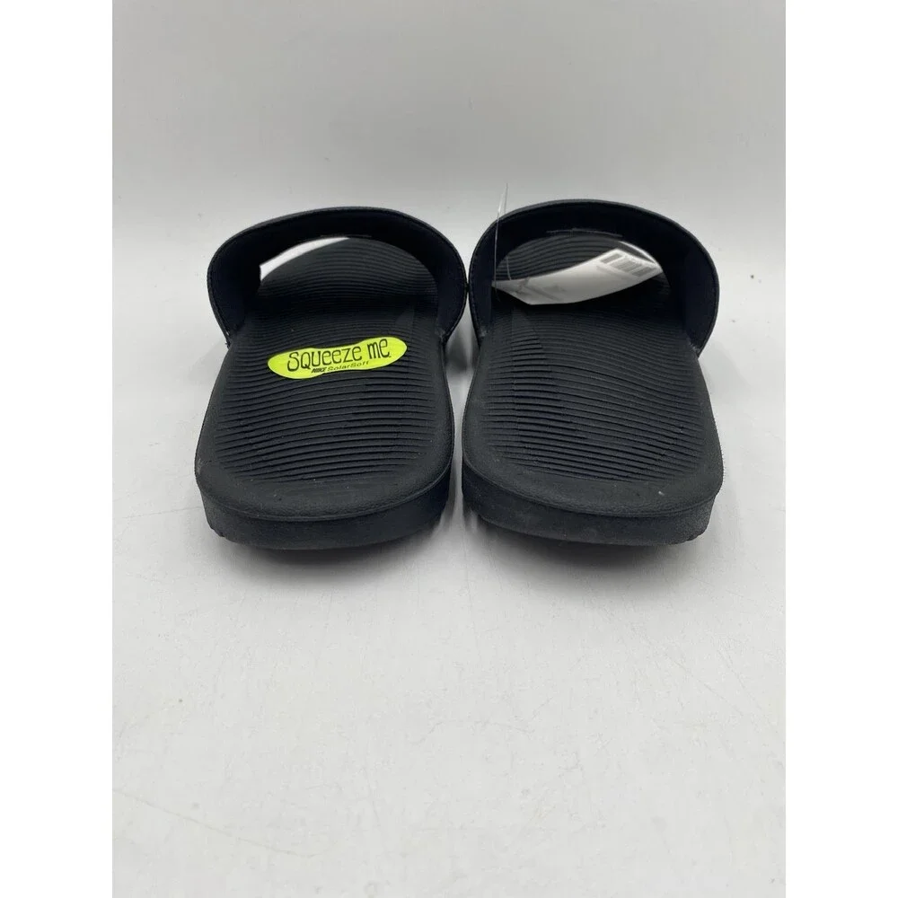NIKE KAWA SLIDE Kids' NEW Slides Black/White Multiple Sizes